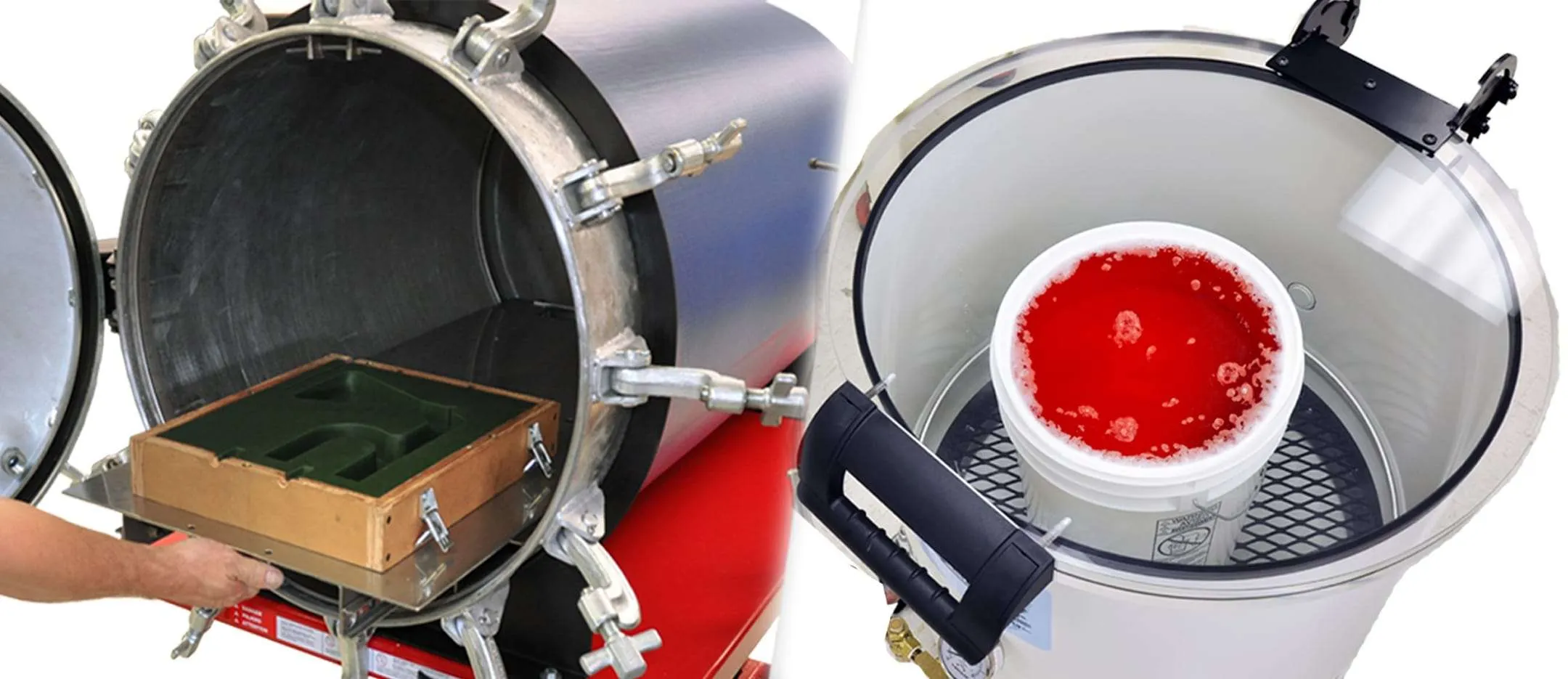 vacuum vs pressure
