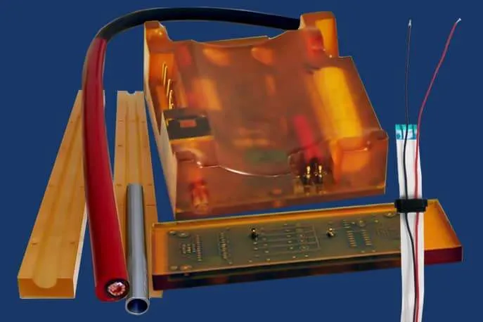 Encapsulated Parts Polyurethane Hapco