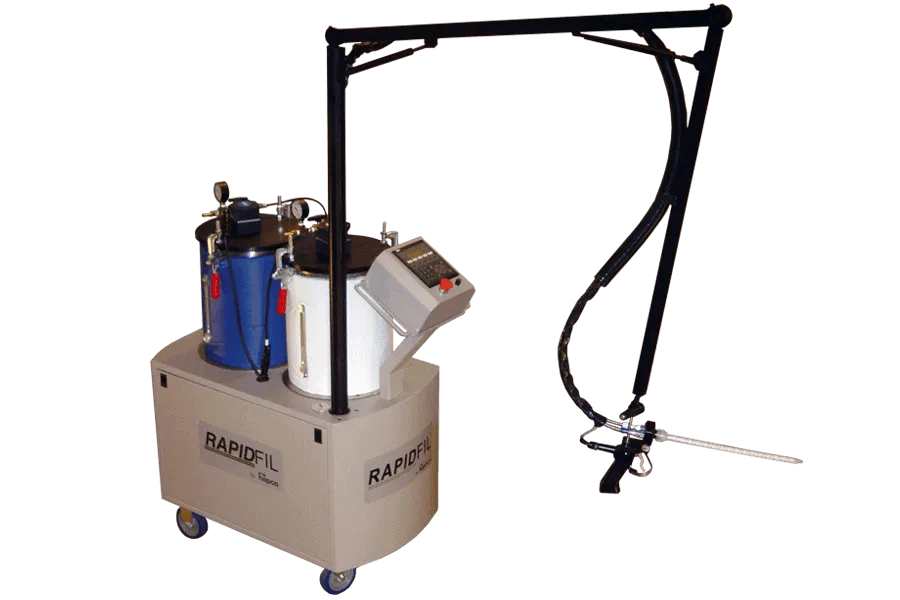 RapidFIL™ Meter-Mix Dispensing Machine by Hapco, Inc. RapidFIL™ Meter-Mix Dispensing Machine by Hapco, Inc.